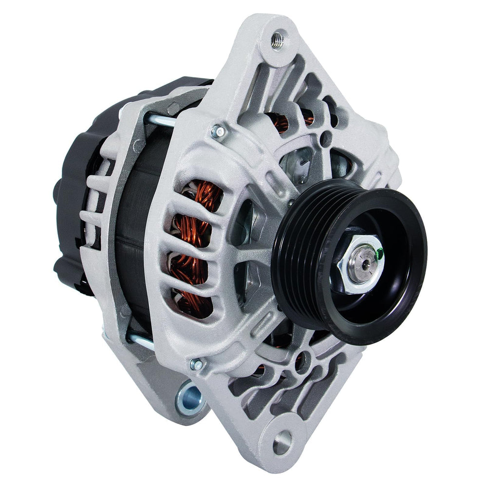 BDELI alternator front view showing housing and mounting points, reliable fit