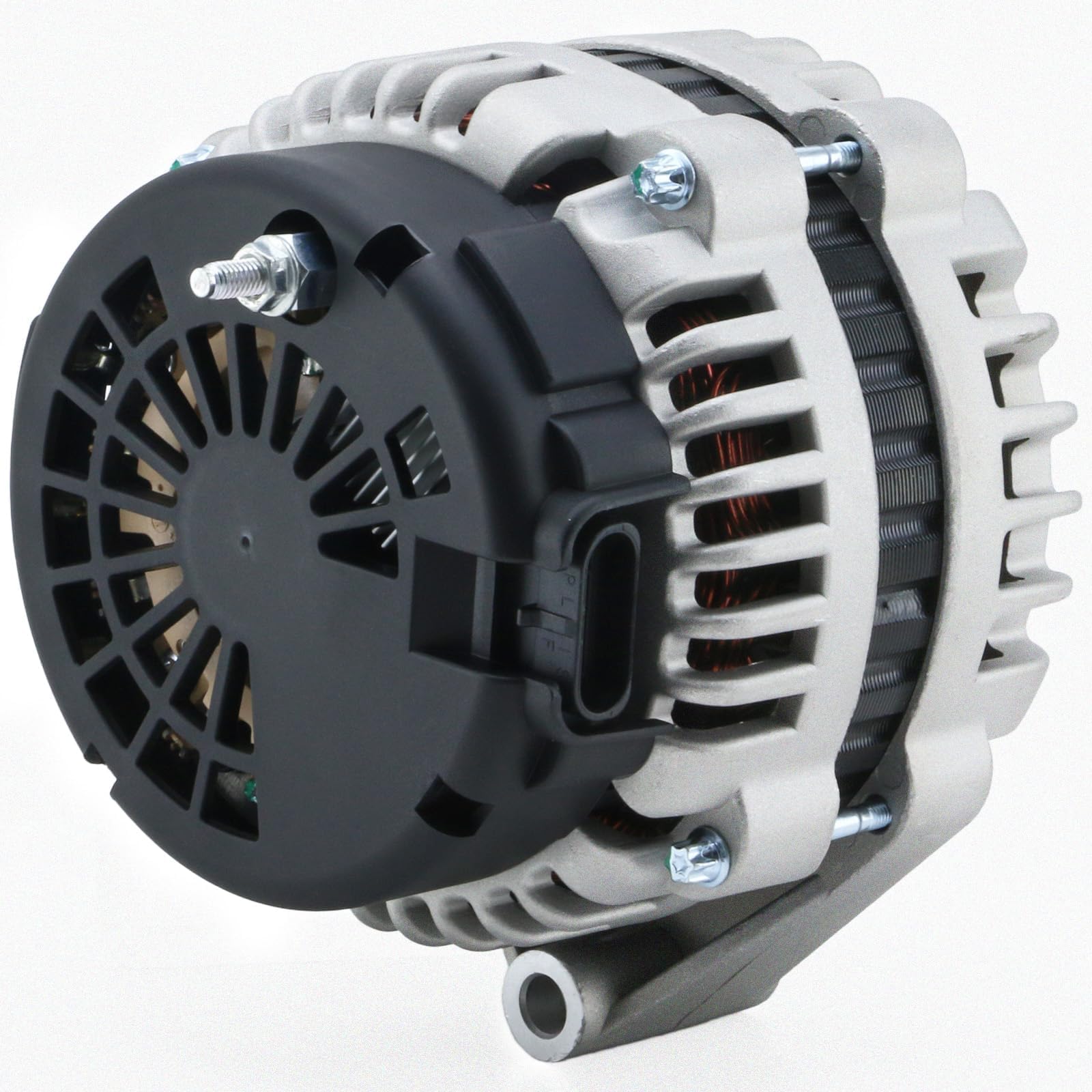BDELI alternator label with part numbers visible to verify OEM cross-reference