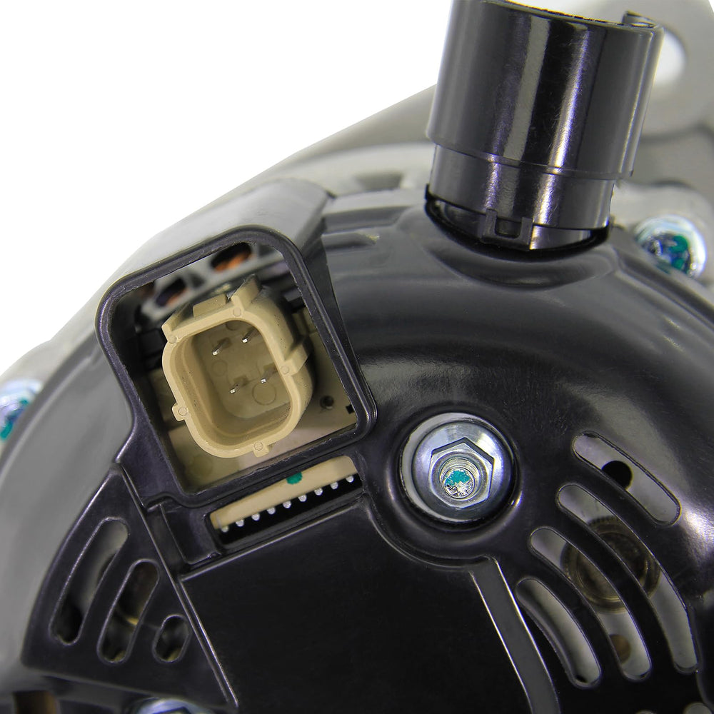 BDELI alternator mounting point detail demonstrating solid bolt locations
