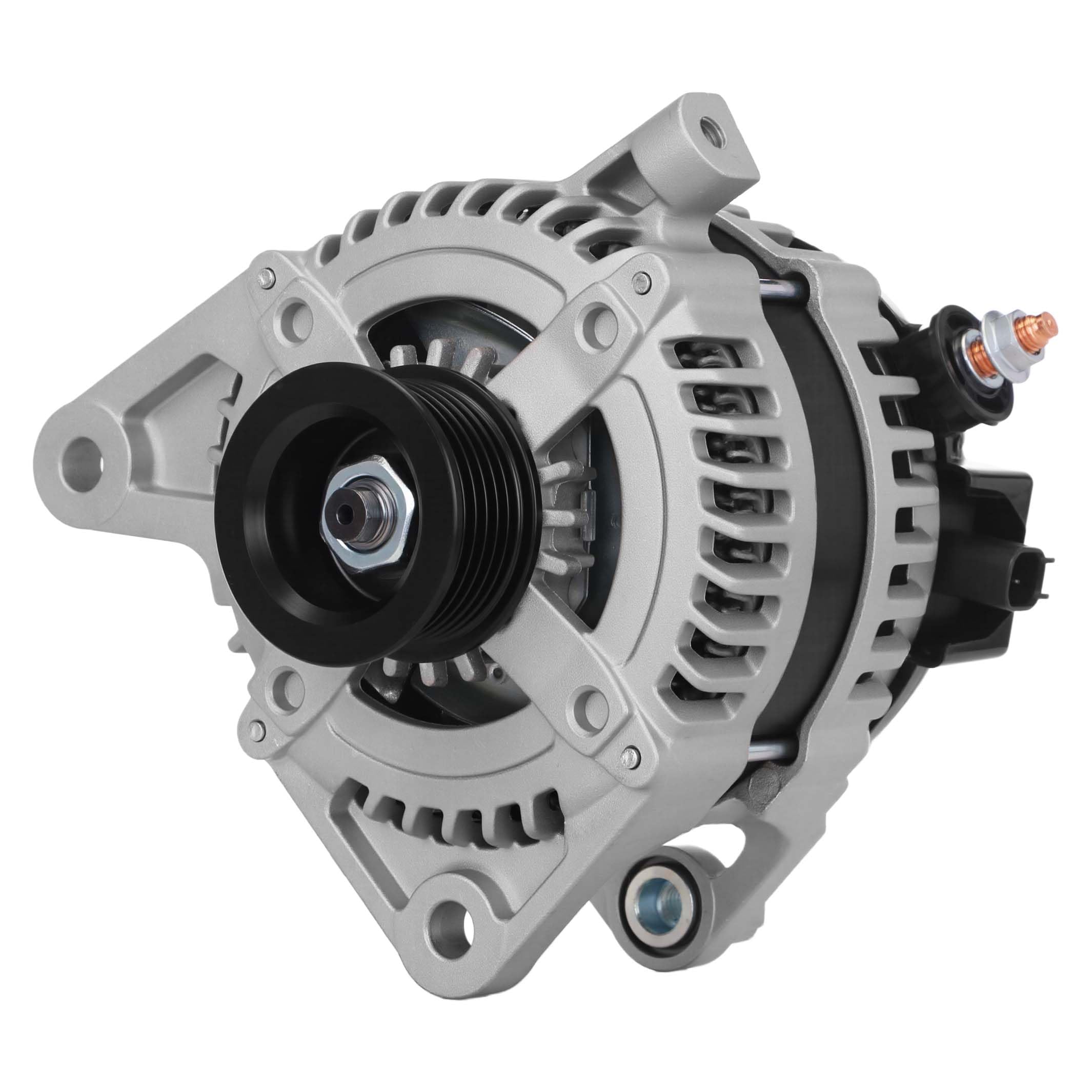 BDELI front view alternator showing clean housing and reliable fitment benefit