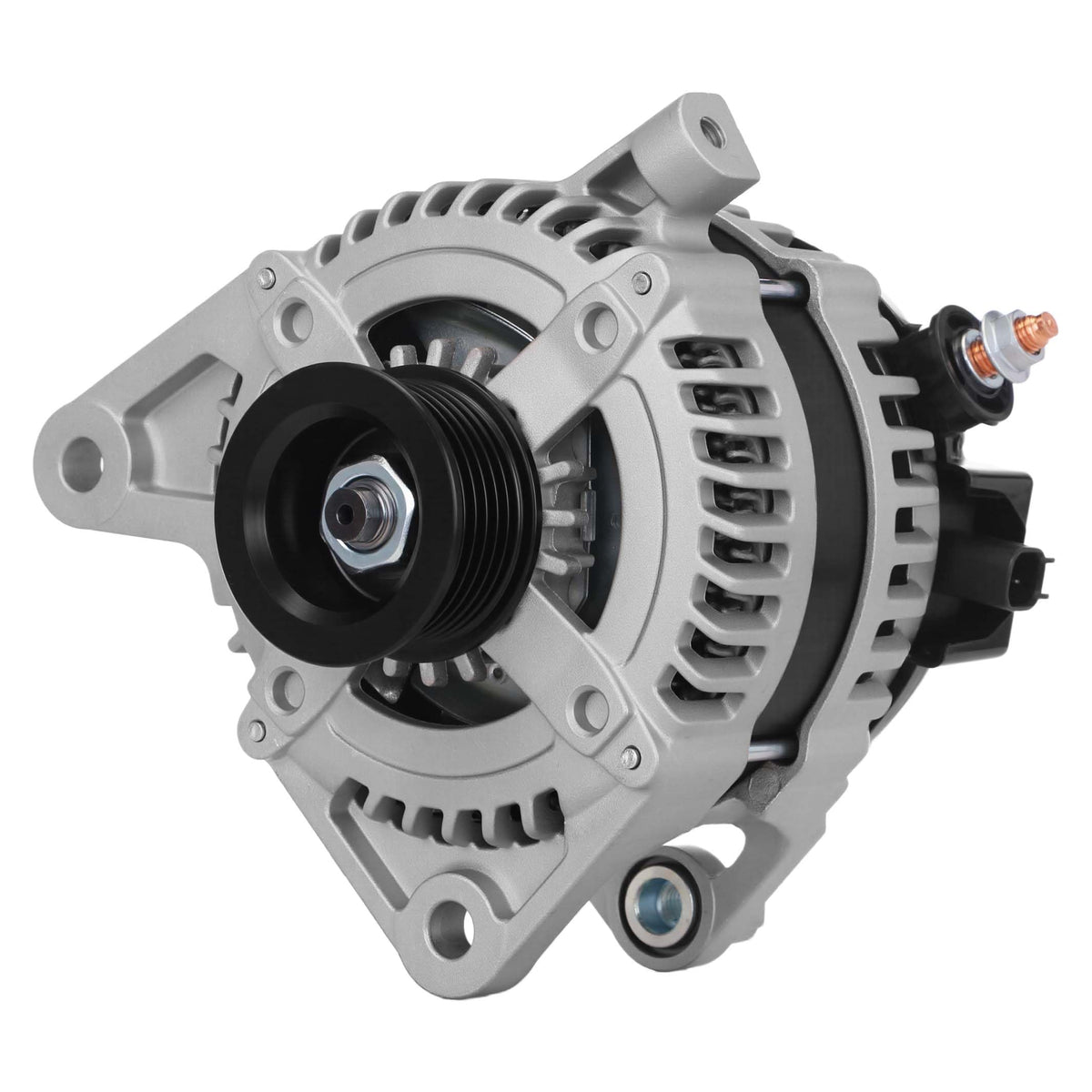 BDELI front view alternator showing clean housing and reliable fitment benefit
