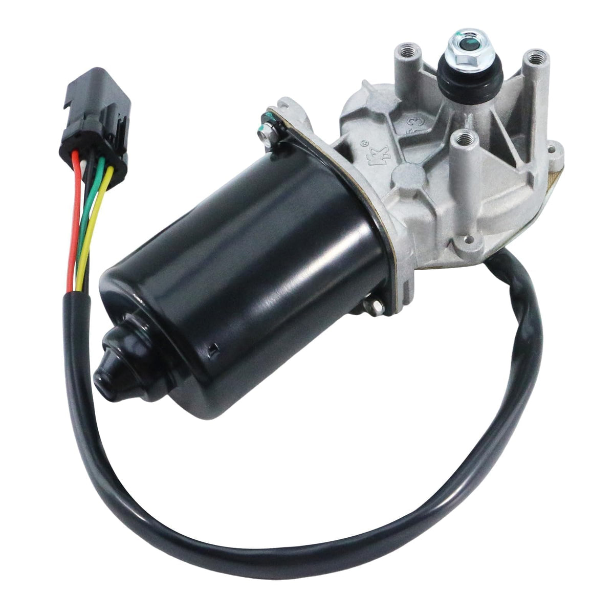 BDELI front view of wiper motor showing mounting points and easy fit