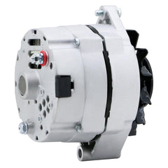 BDELI alternator close-up label showing replacement numbers and traceability