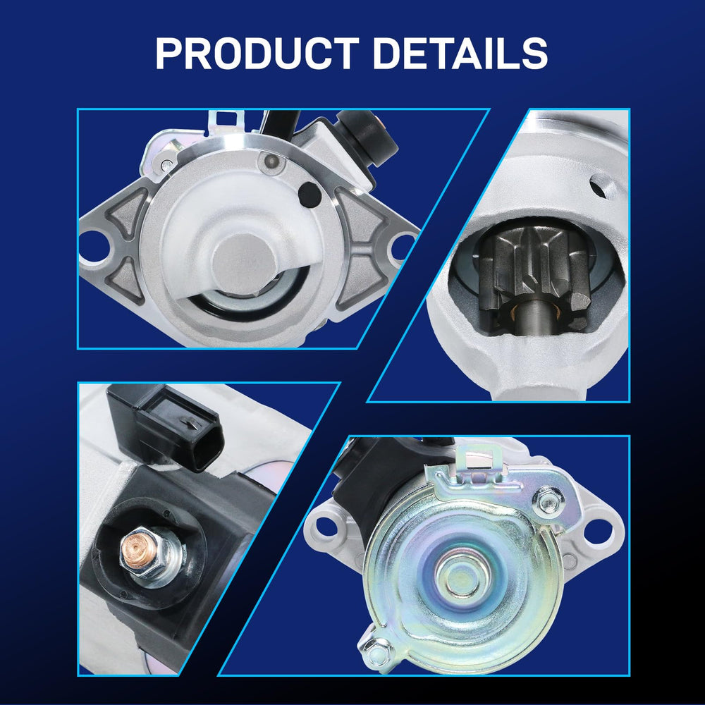 BDELI starter electrical connector and terminals for reliable connection