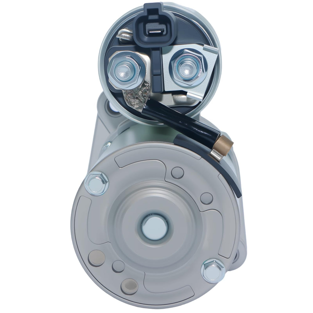 BDELI starter motor label with part numbers visible for easy OEM cross-reference and selection