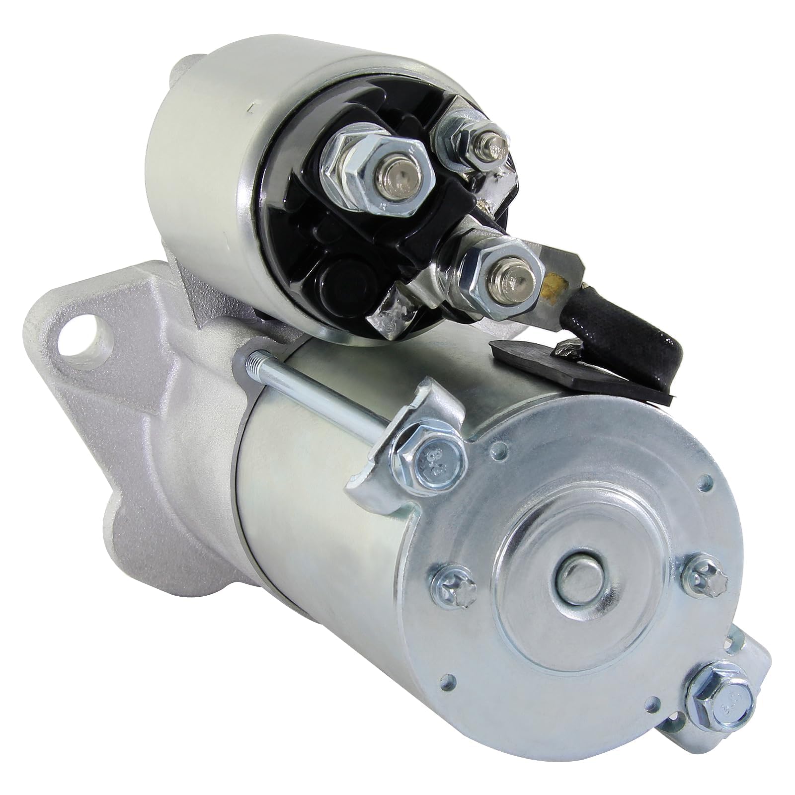BDELI starter mounting flange detail highlighting bolt pattern for correct alignment