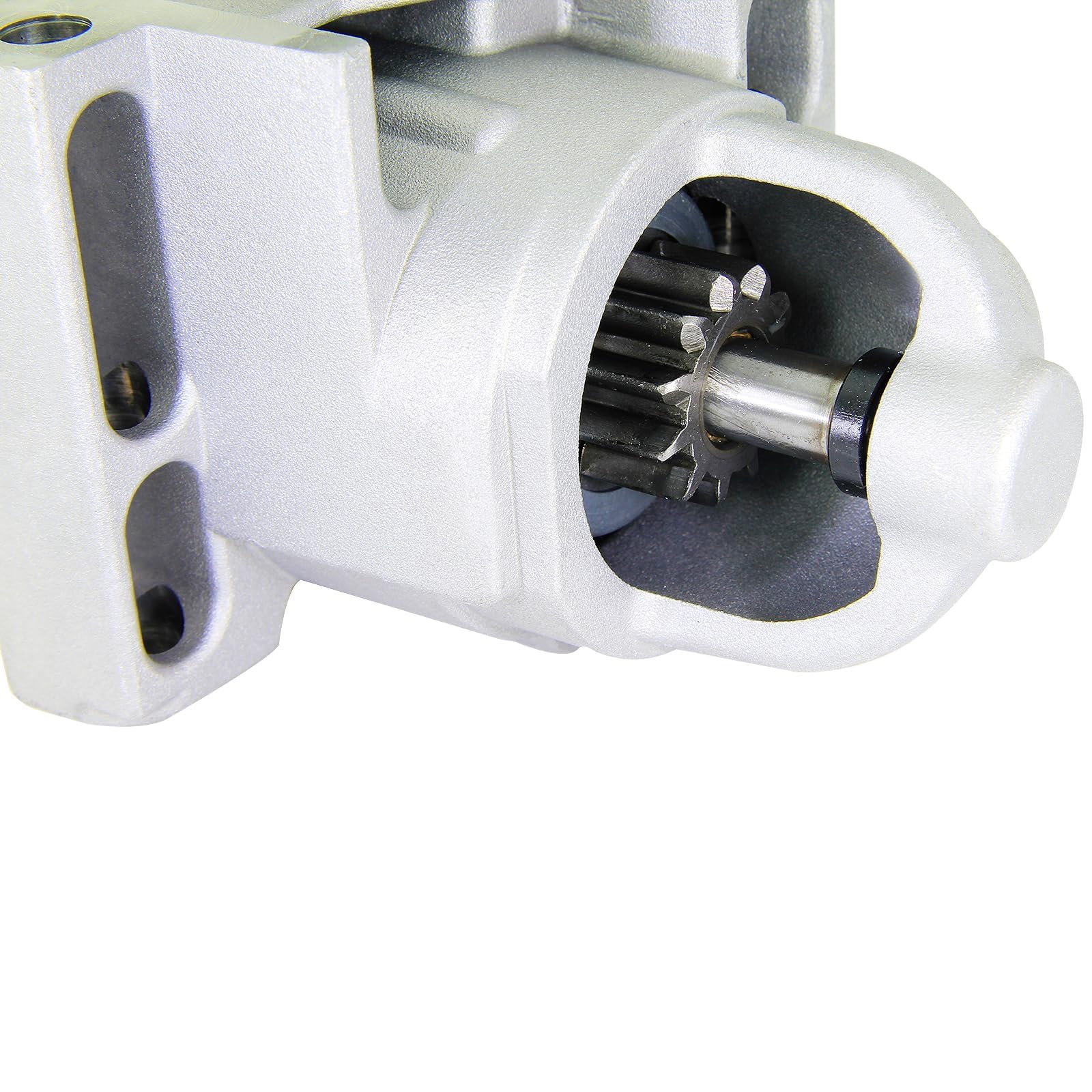 BDELI starter mounting flange detail ensuring correct bolt alignment