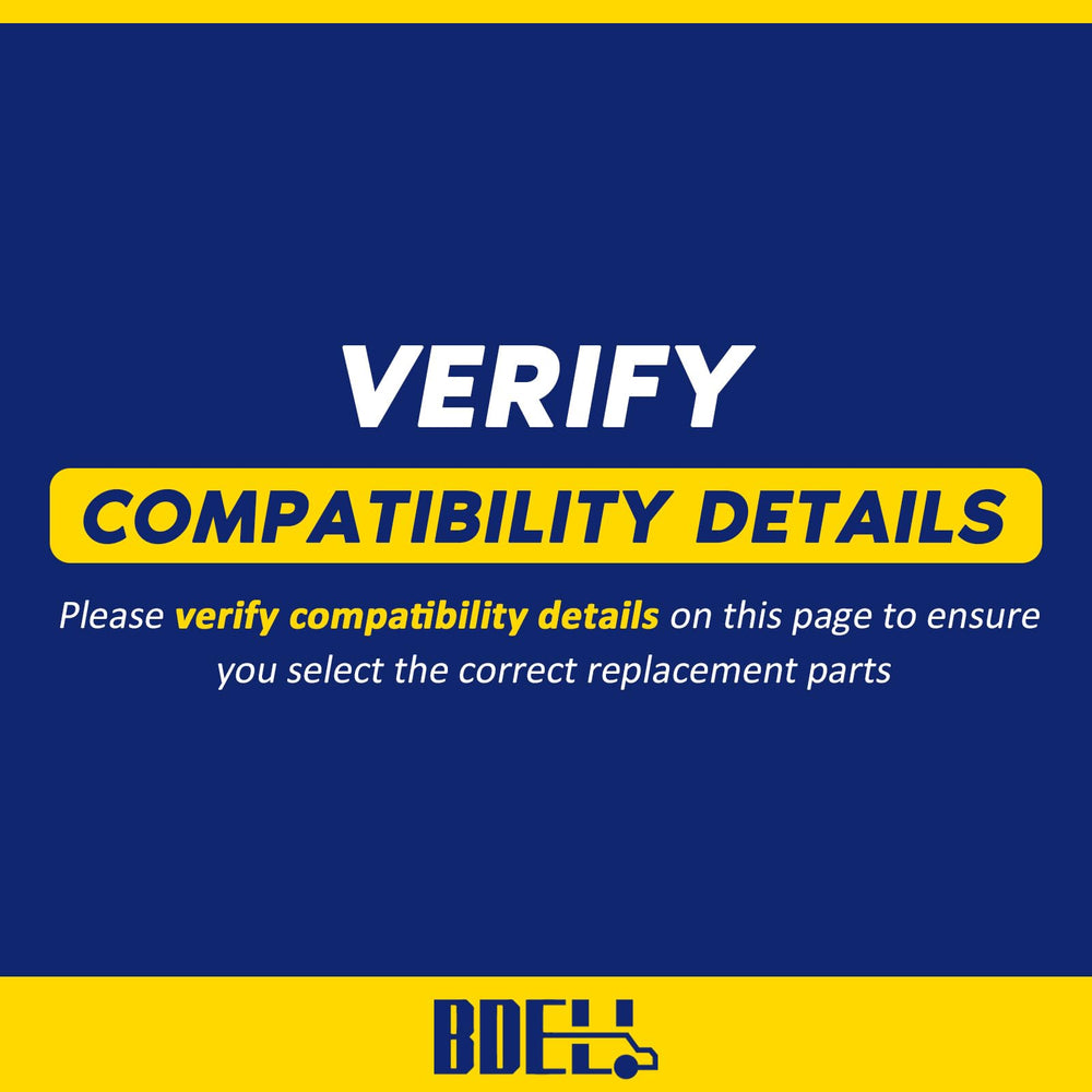 BDELI starter side with mounting flange visible to confirm correct fitment