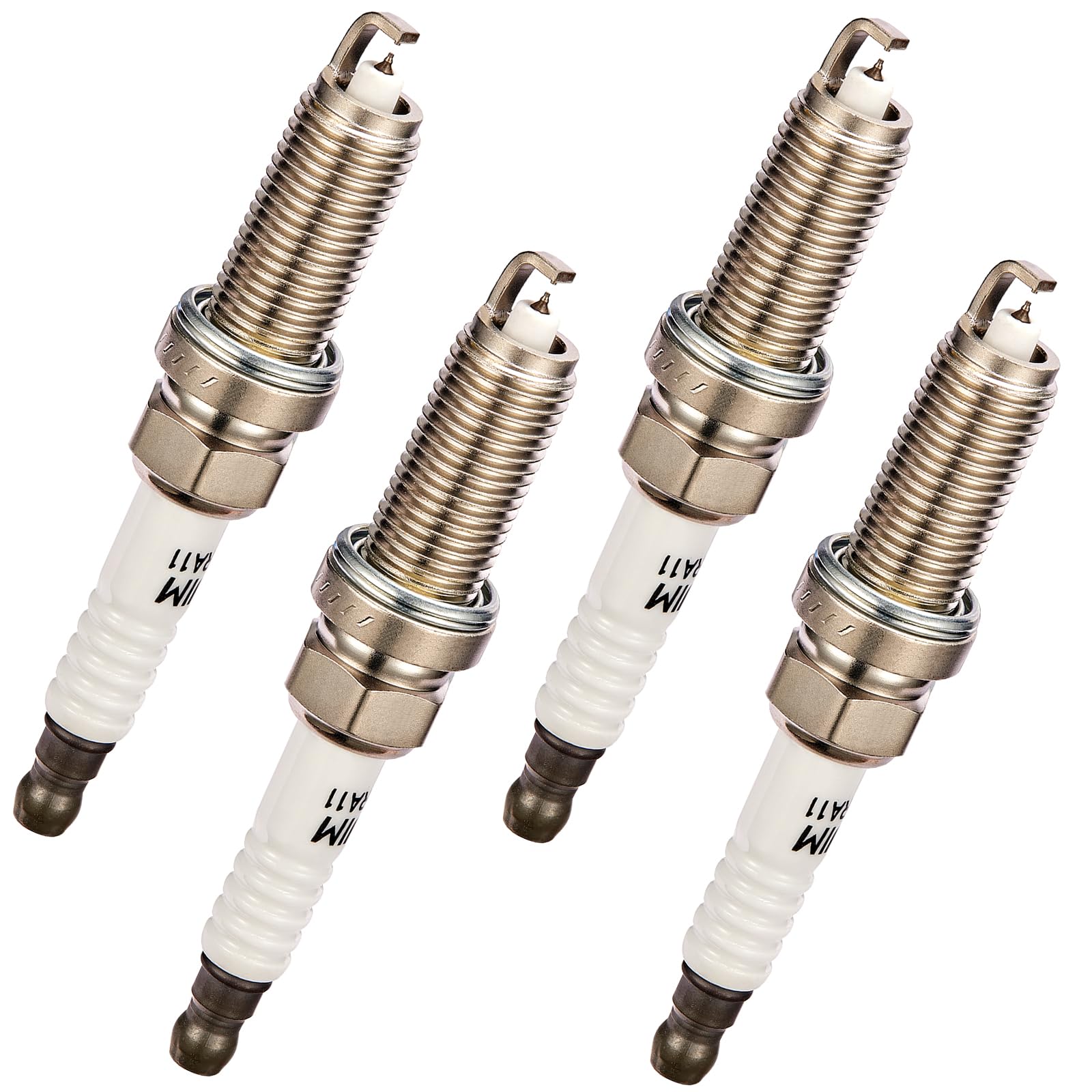 BDFHYK front packaging showing four iridium spark plugs and clear branding benefits