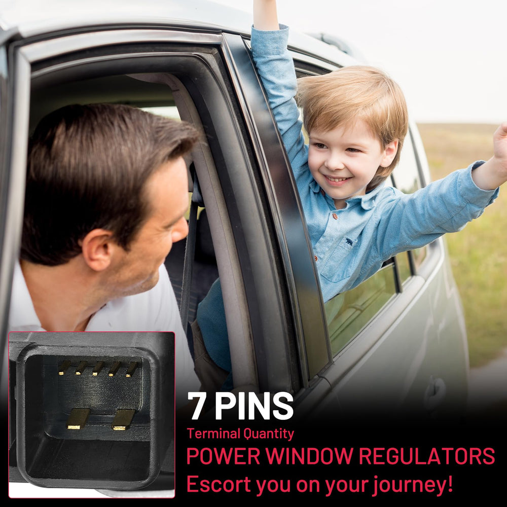 BDFHYK installed in vehicle door lifestyle shot demonstrating restored window operation