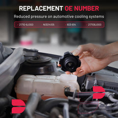 BDFHYK reservoir top fill neck with cap for easy coolant access