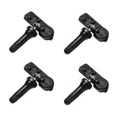 BDFHYK TPMS sensor 4-pack front view showing product and benefits