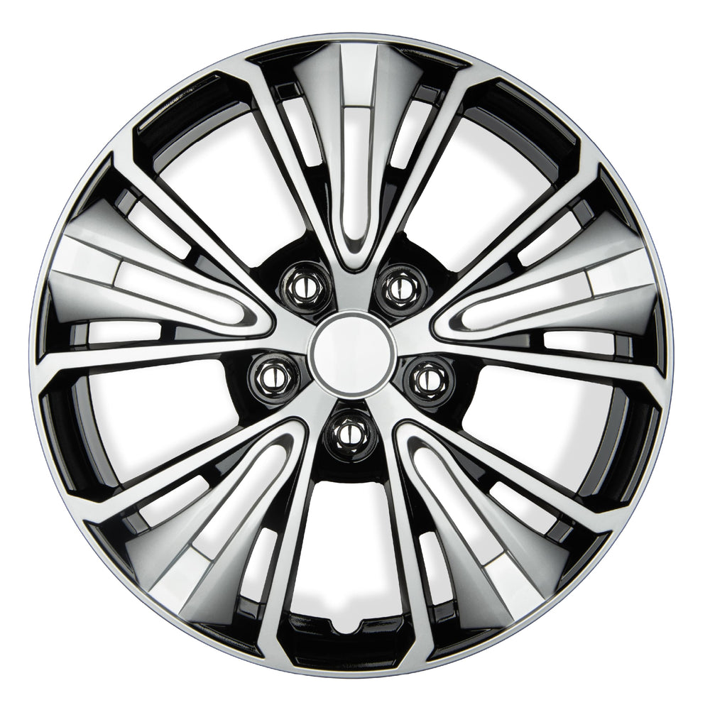 BDK hubcap lifestyle driveway shot showing upgraded vehicle appearance benefit