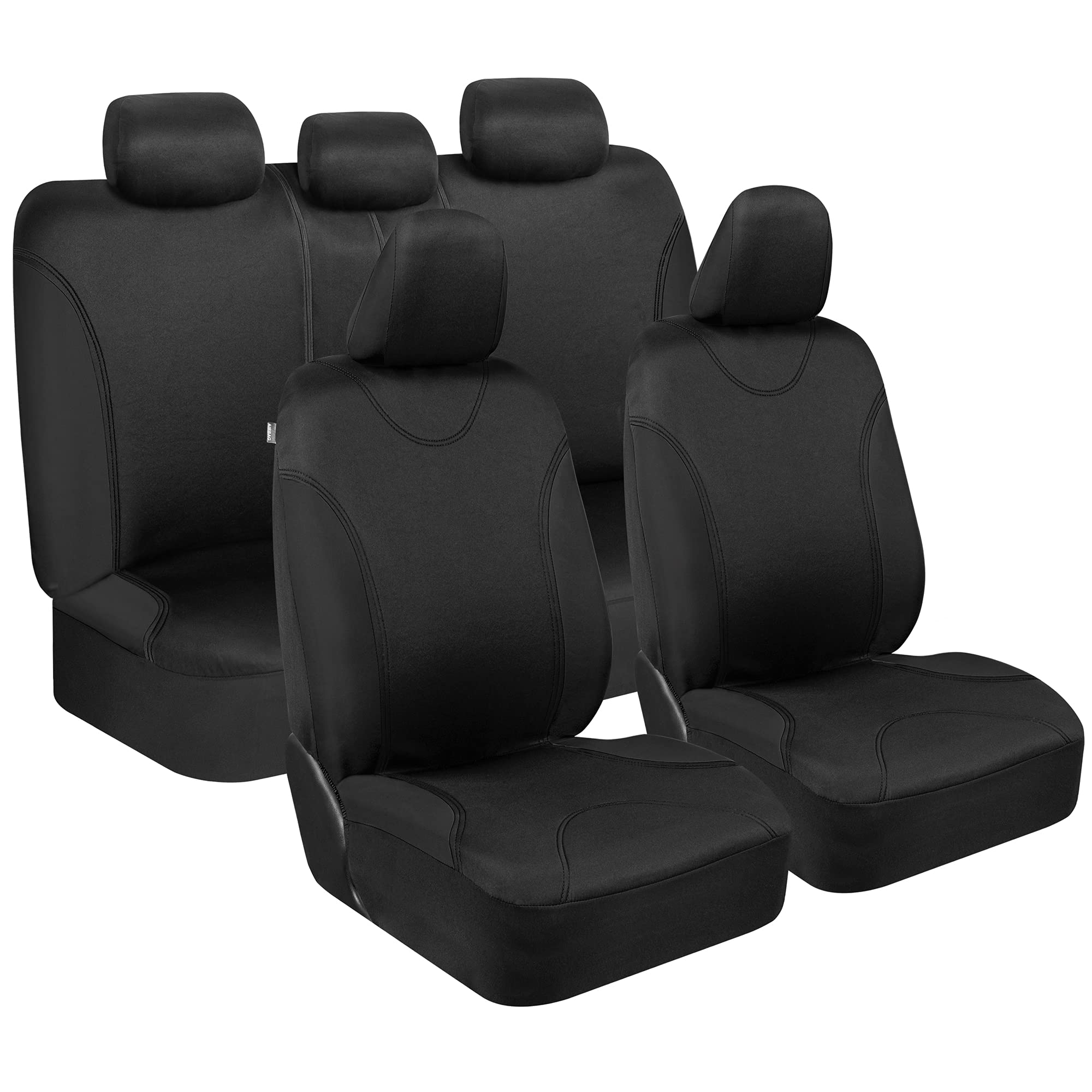 BDK front seat full view showing coverage and protection