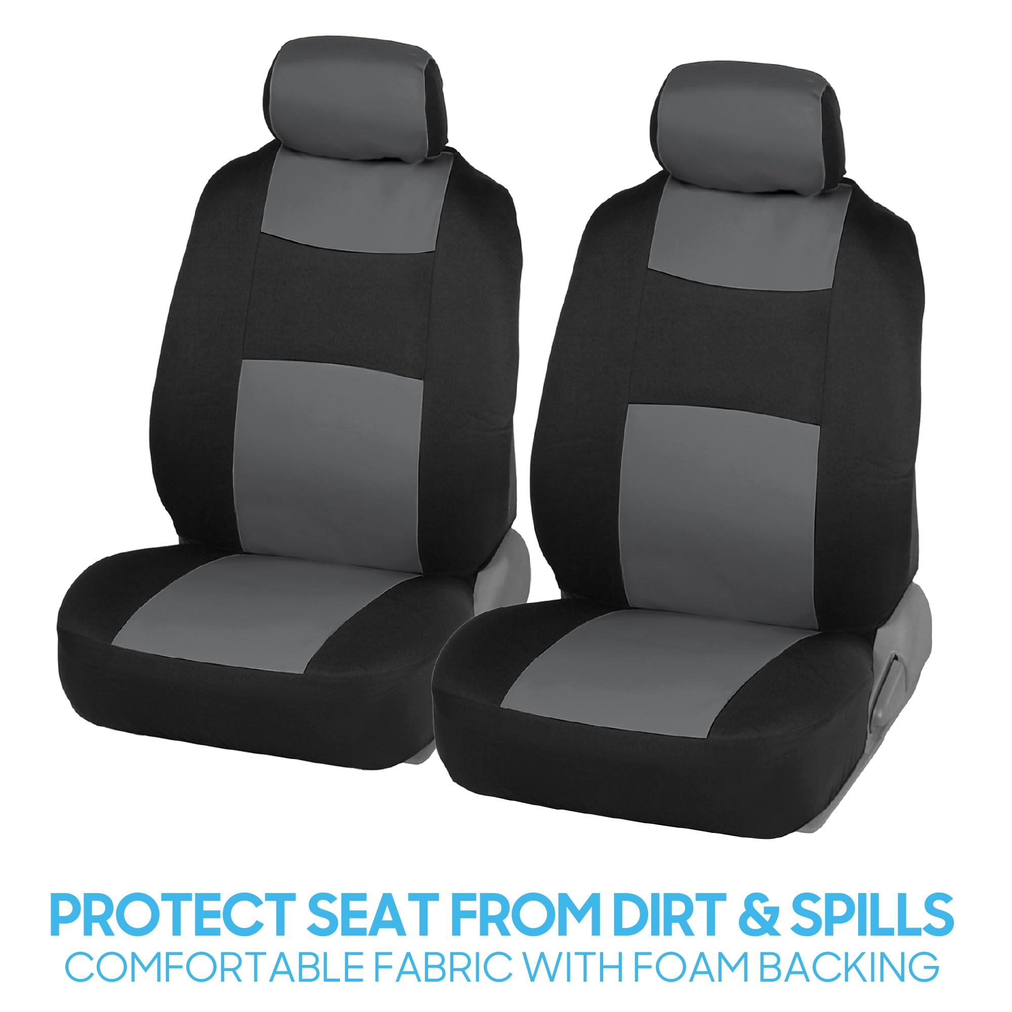 bdk headrest covers detail highlighting matching fit and uniform look