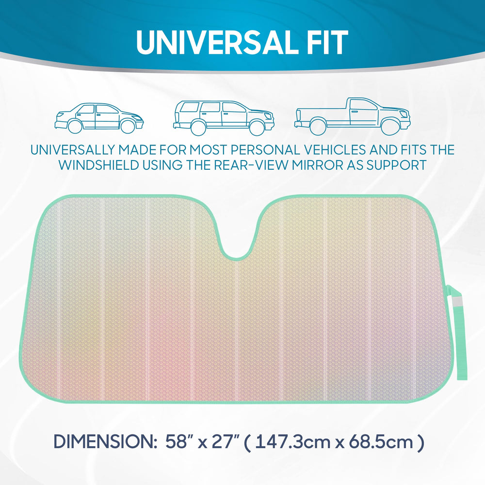 BDK hook and loop closure detail keeping sunshade folded and travel-ready