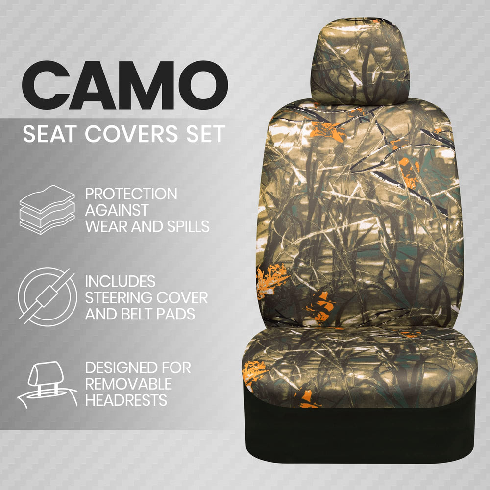 BDK rear bench cover fitted for full back seat protection and easy cleanup