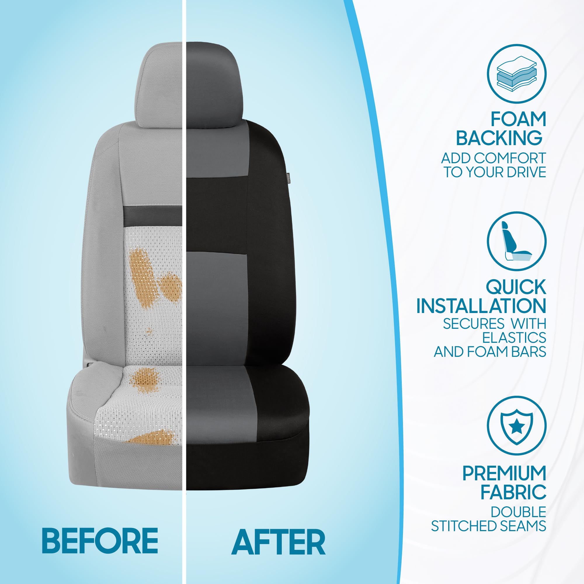 bdk installation strap and clip detail showing easy-install components
