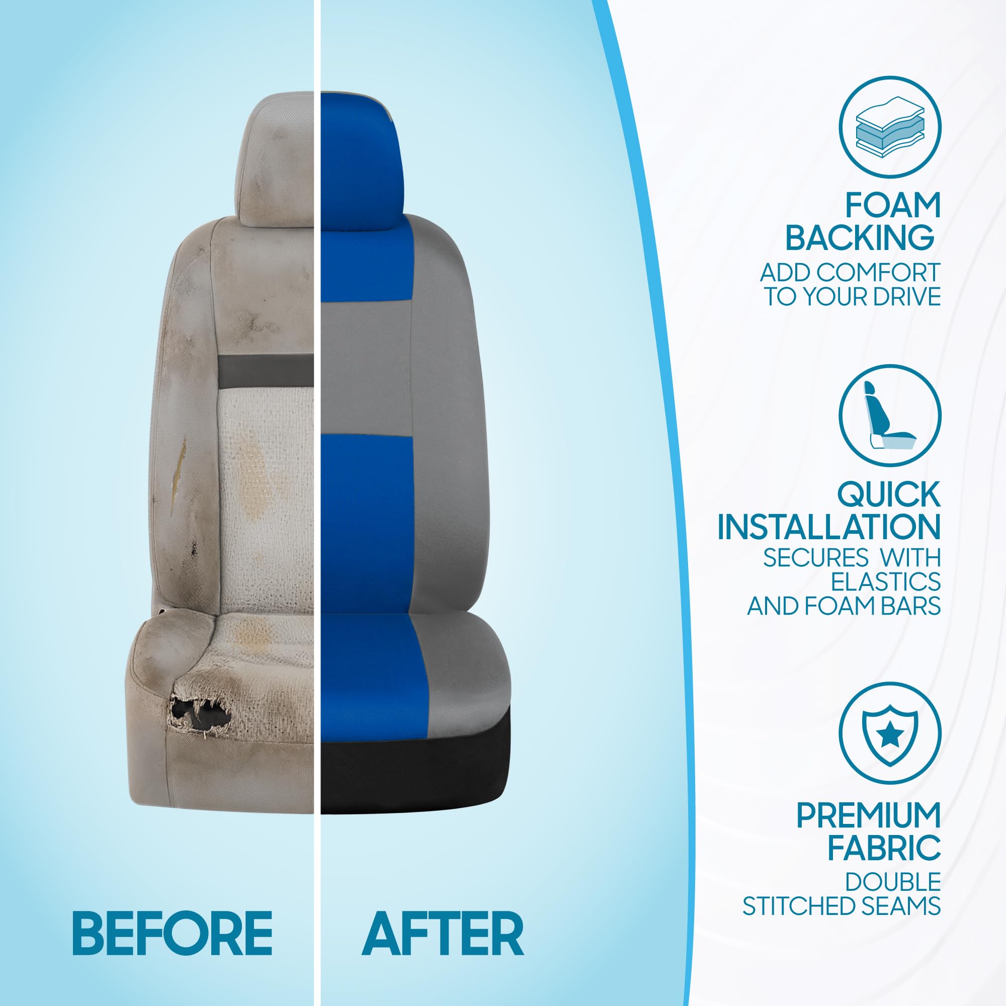 BDK installation straps and hooks detail showing secure fastenings for stability