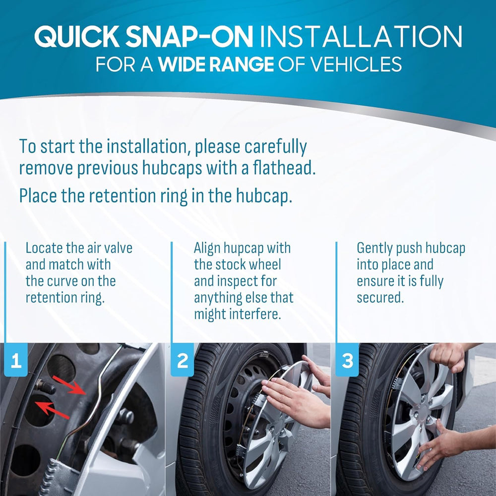 BDK installed on a car front wheel demonstrating real-world look benefit: improved curb appeal