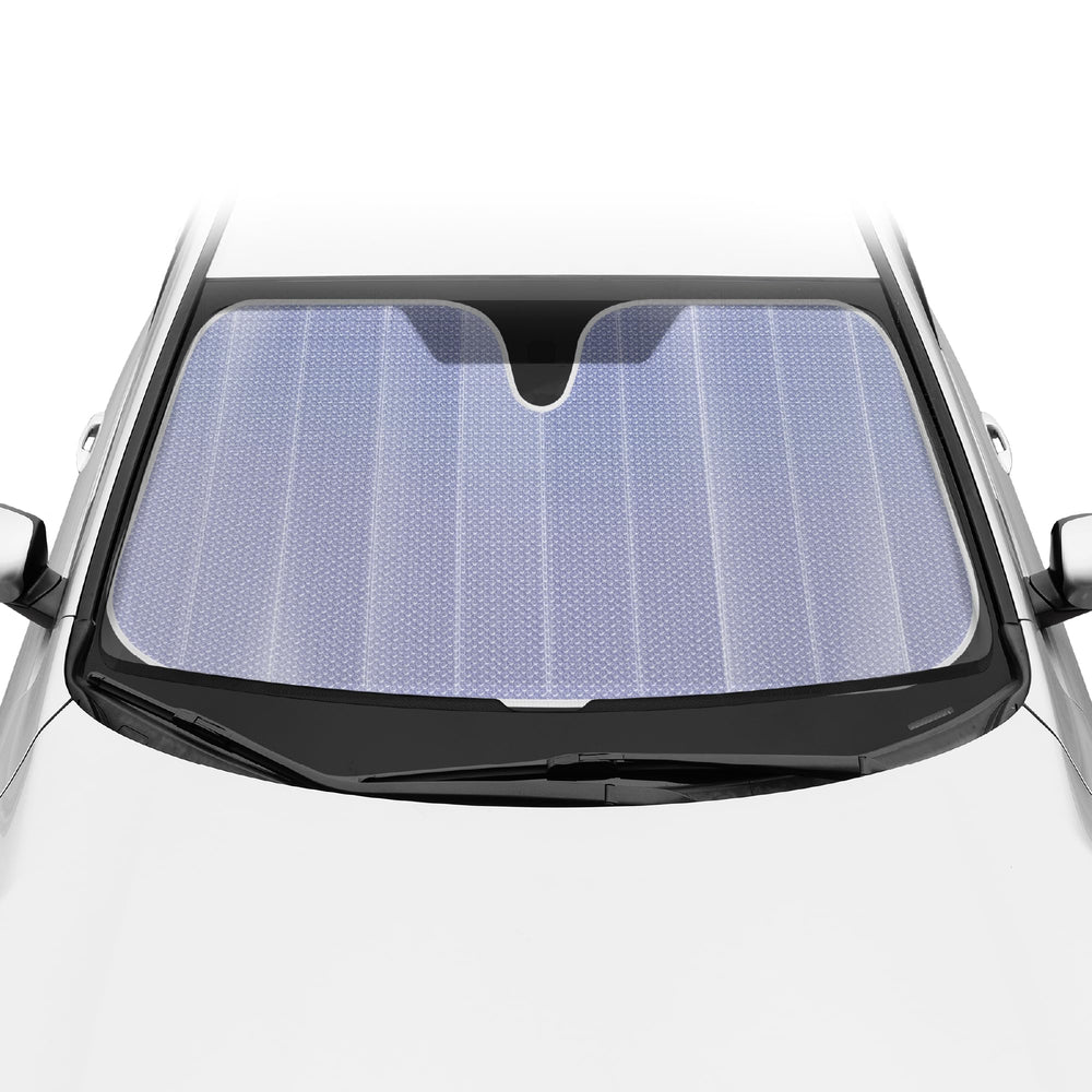BDK installed in a sedan reducing glare and keeping cabin cooler