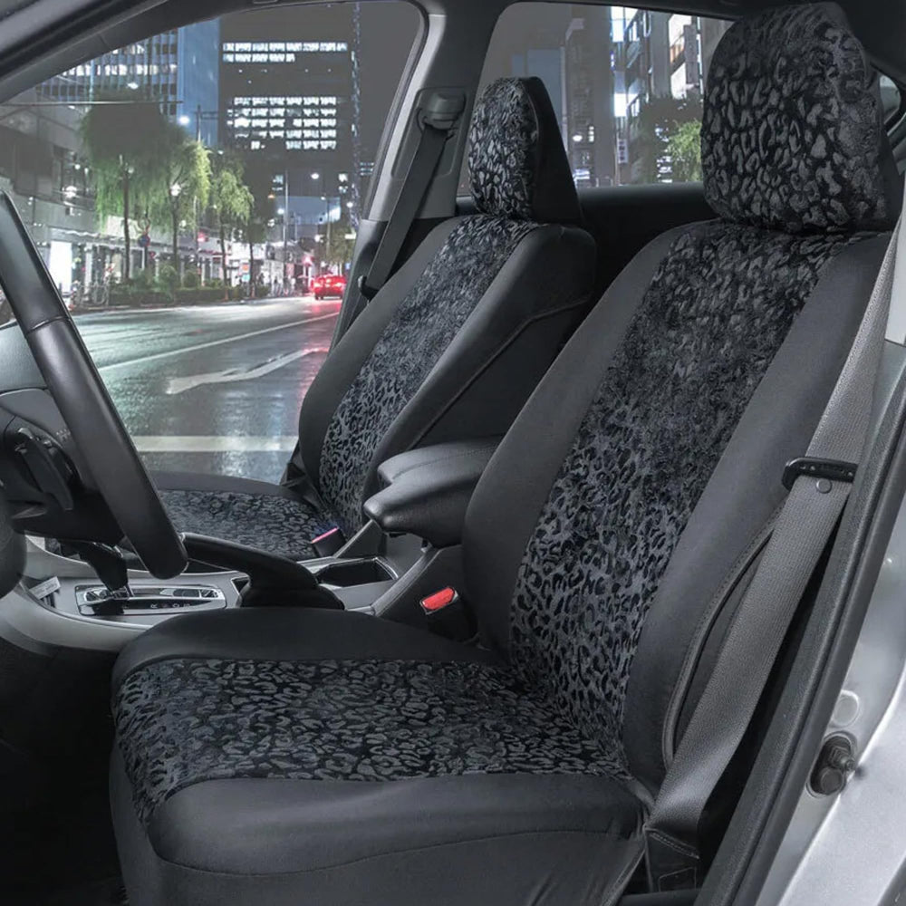 BDK matching headrest covers on seat offering cohesive look and easy fit benefit