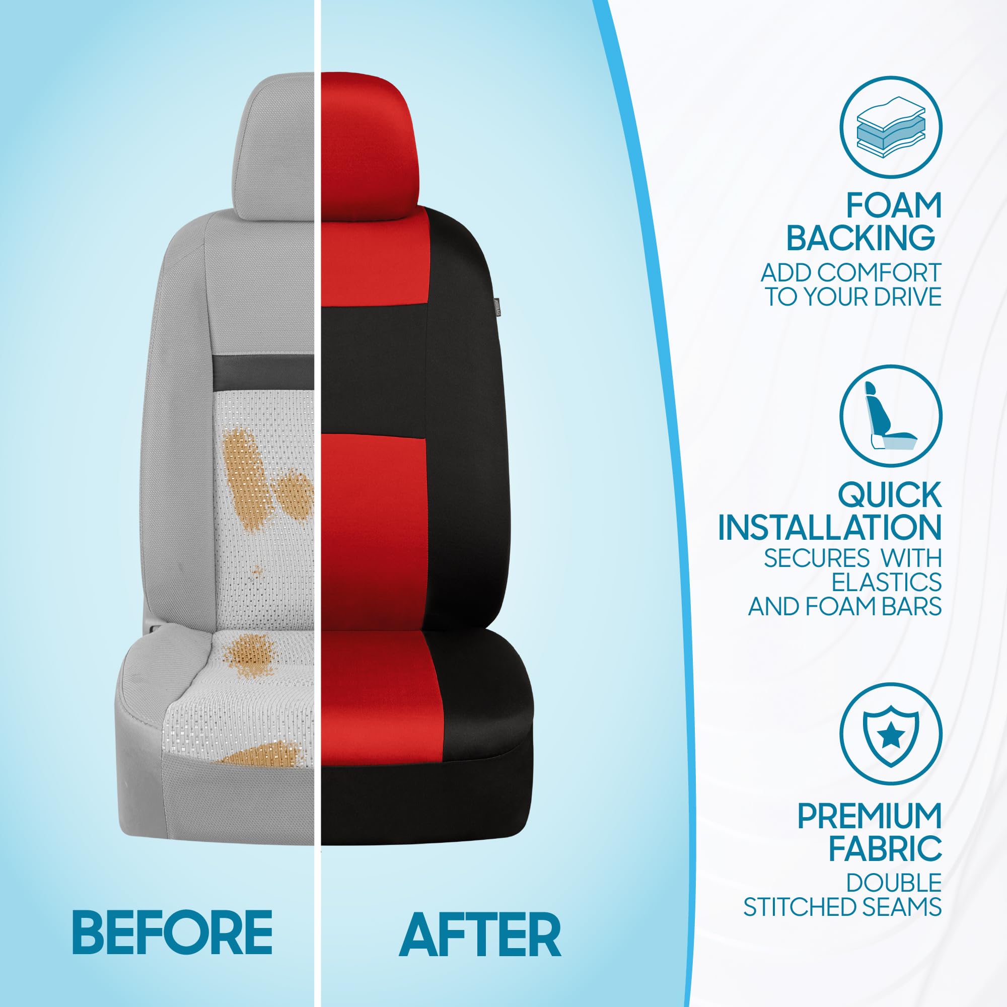 BDK installed in SUV lifestyle shot showing instant interior refresh