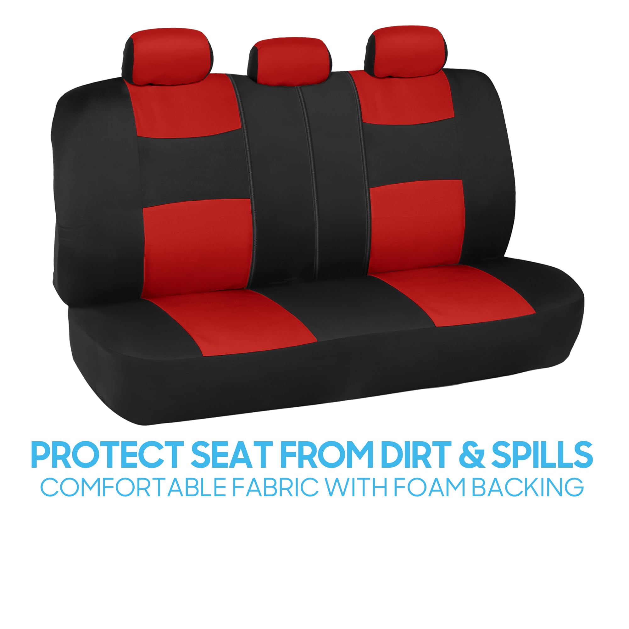 BDK seat edge strap attachment showing secure fit and anti-slip benefit