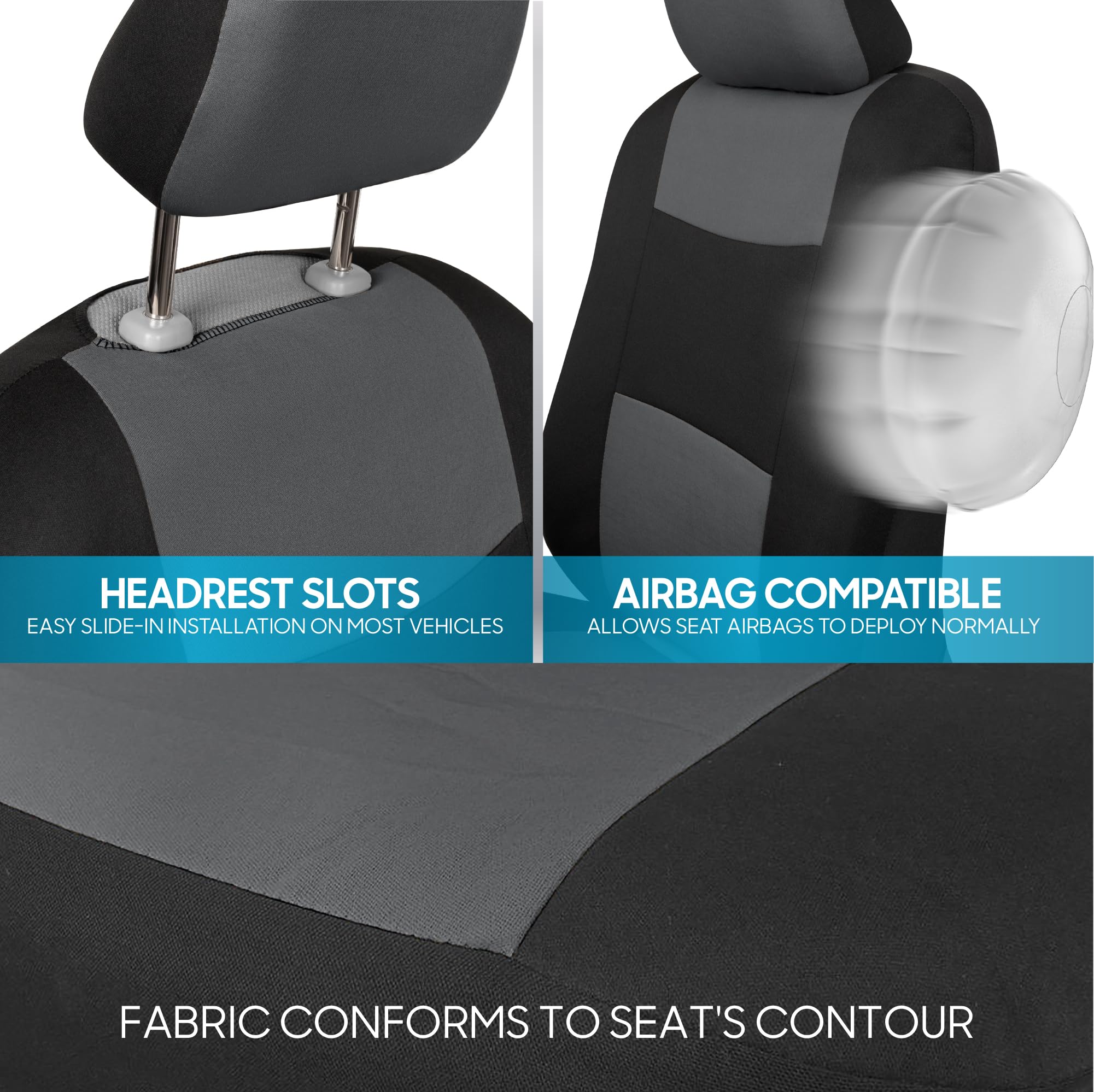 bdk seat cover installed passenger side showing protection and style