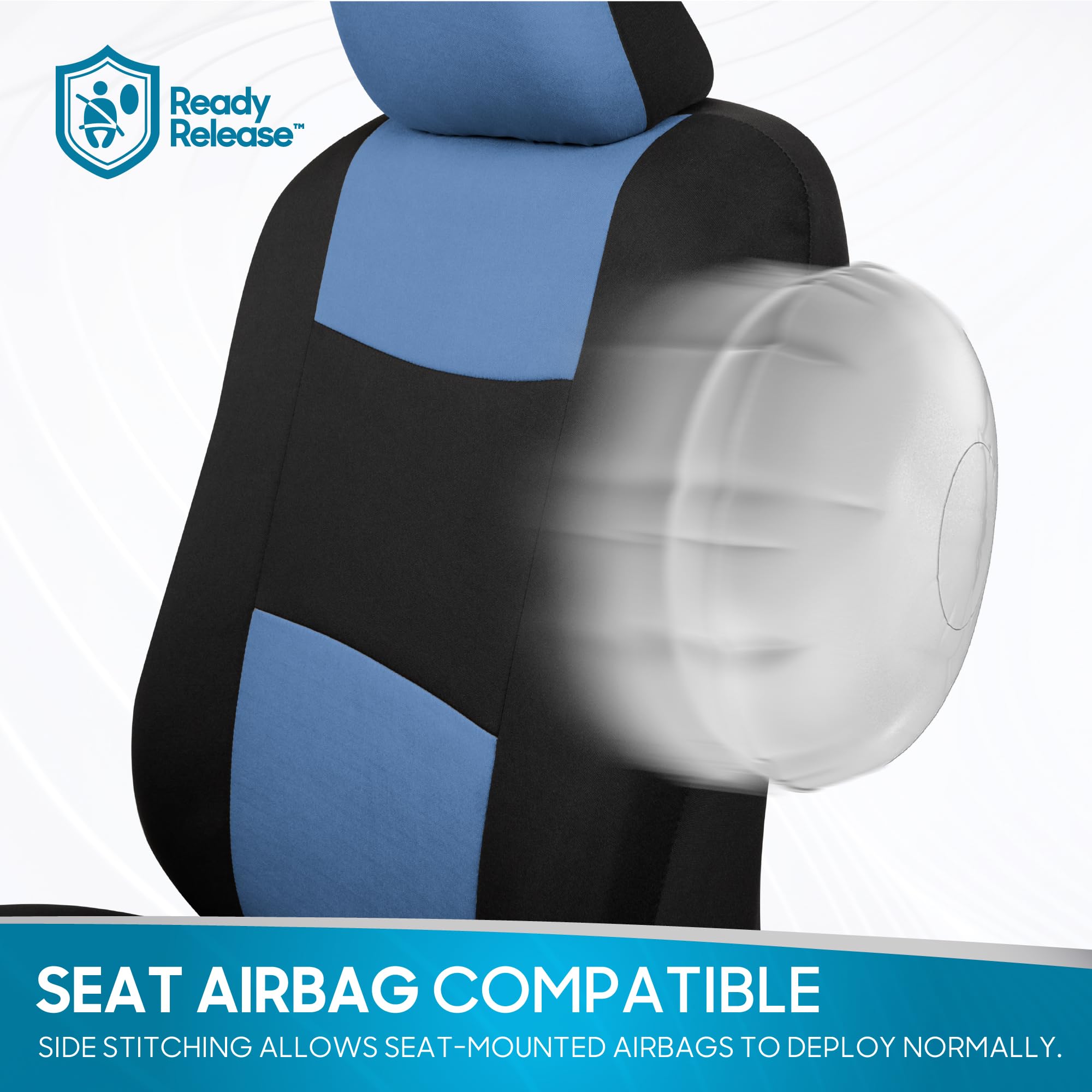 BDK seat cover water resistance demo protecting from spills