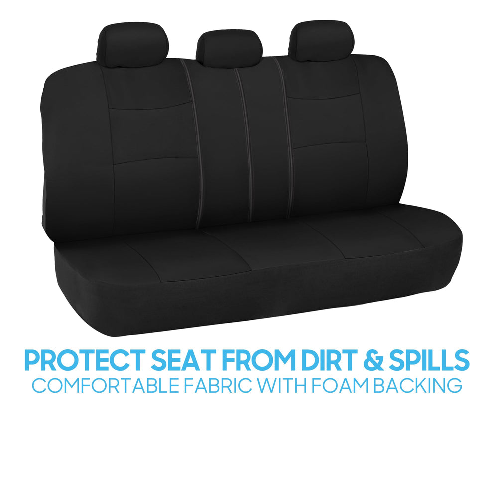 BDK side profile on bucket seat showing tailored silhouette and protection