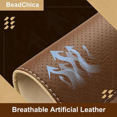 BeadChica armrest covers protecting high-contact areas from wear