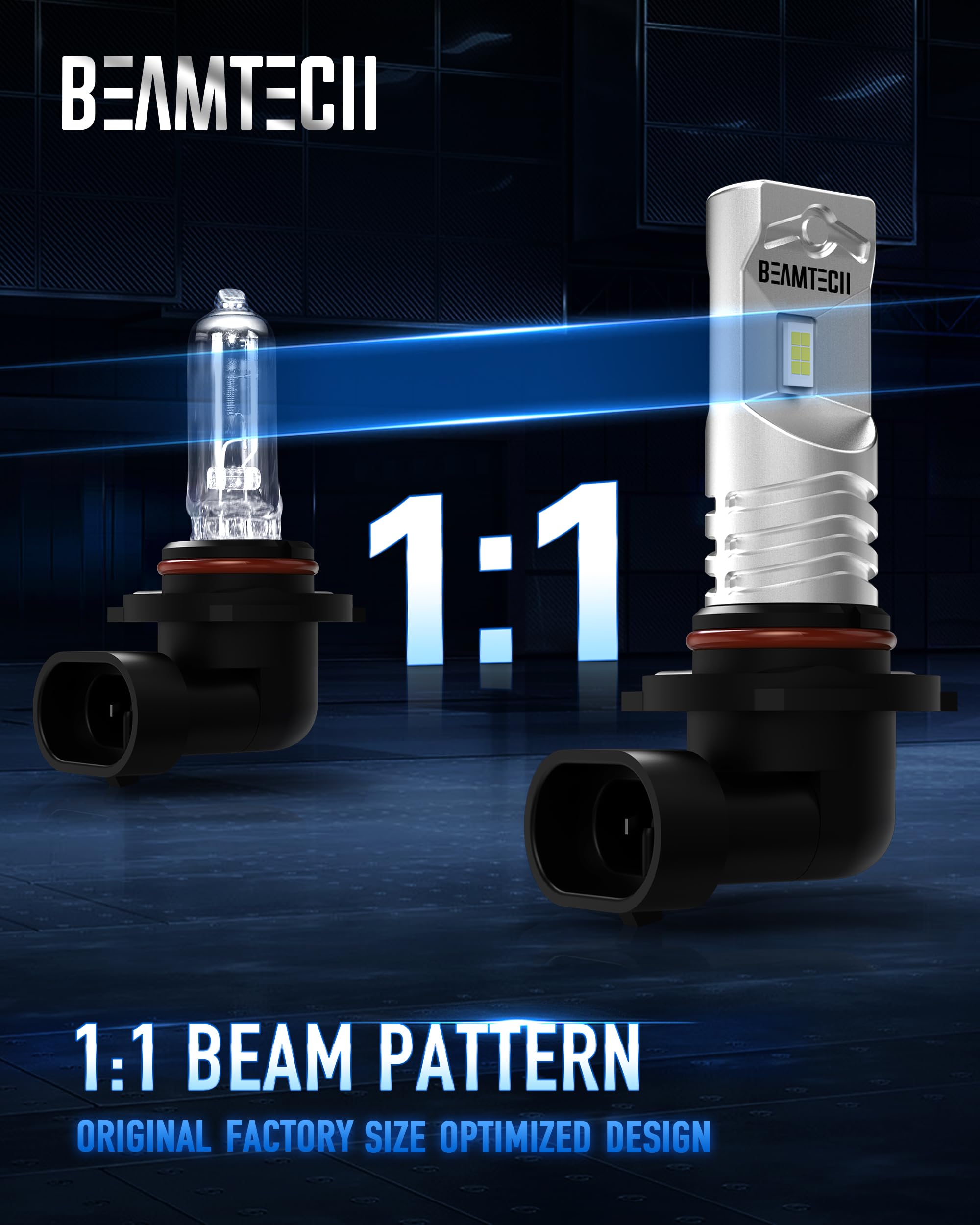 BEAMTECH aluminum heat sink detail, fast heat dissipation for longer life