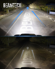 BEAMTECH close-up of 5530 LED chips, higher lumen output for clearer roads