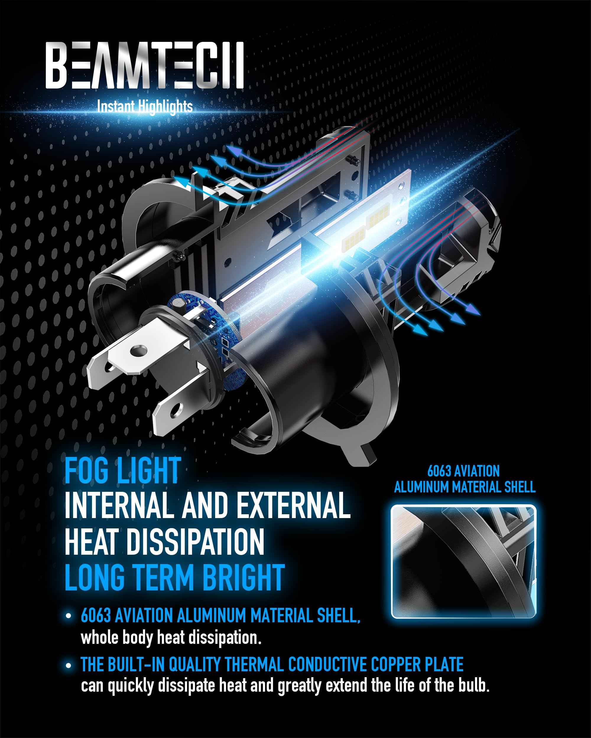 BEAMTECH retail pack of two showing complete axle replacement convenience