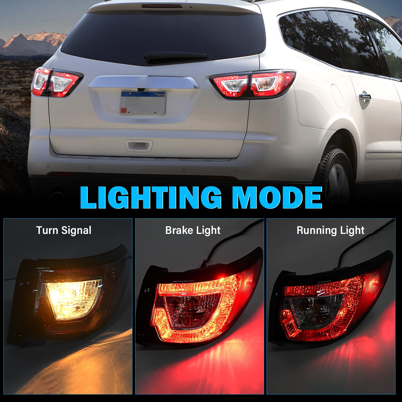 BeamTrack tail light bulb and harness detail for simple plug-and-play install