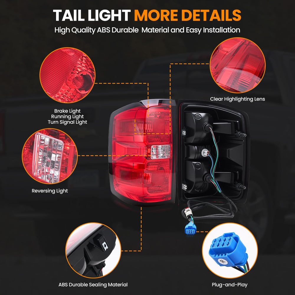 BeamTrack tail lights shedding water to show weather-resistant housing benefit