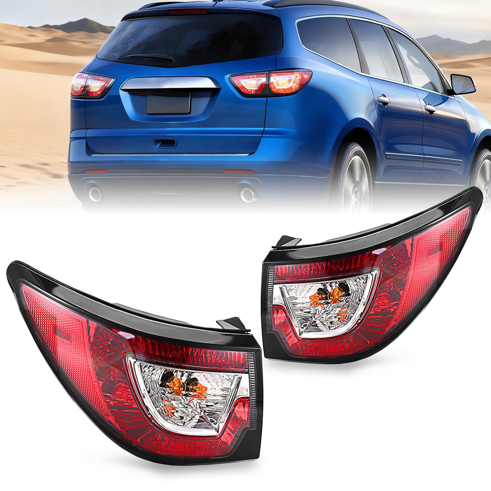 BeamTrack front view of pair of tail lights showing clean fit and style