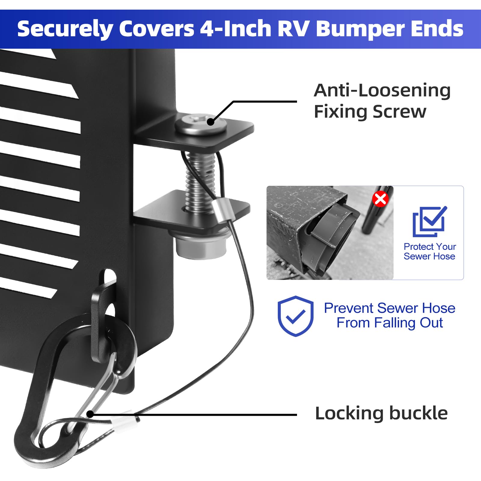 BEASYE size comparison on 4-inch square bumper tube verifying correct fit