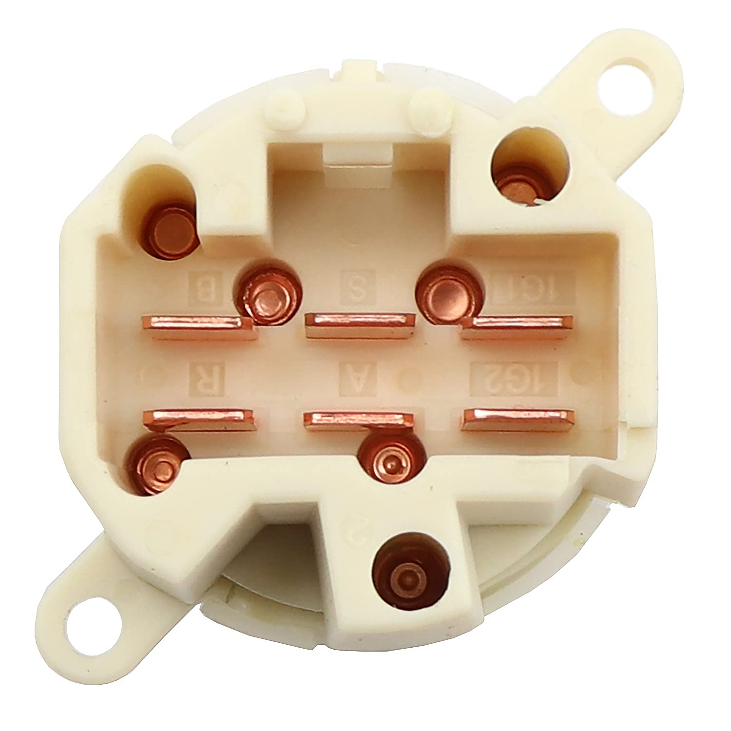Beck/Arnley contact close-up highlighting corrosion-resistant contacts for reliability