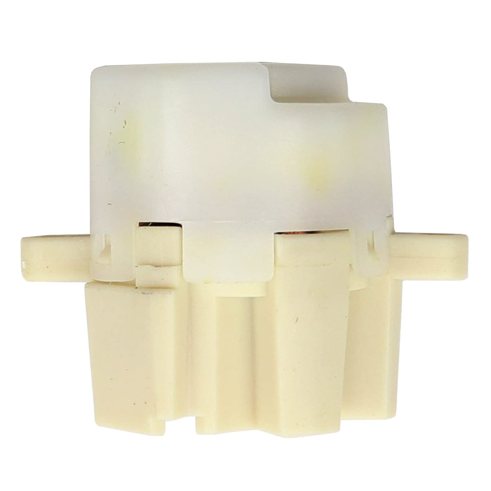 Beck/Arnley starter switch next to ruler showing compact size and correct scale