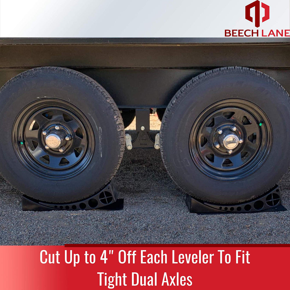Beech Lane levelers at campsite demonstrating faster setup and stability