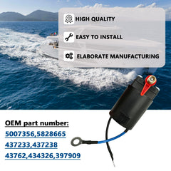 Beefento primer choke solenoid mounted on outboard demonstrating correct installation benefit