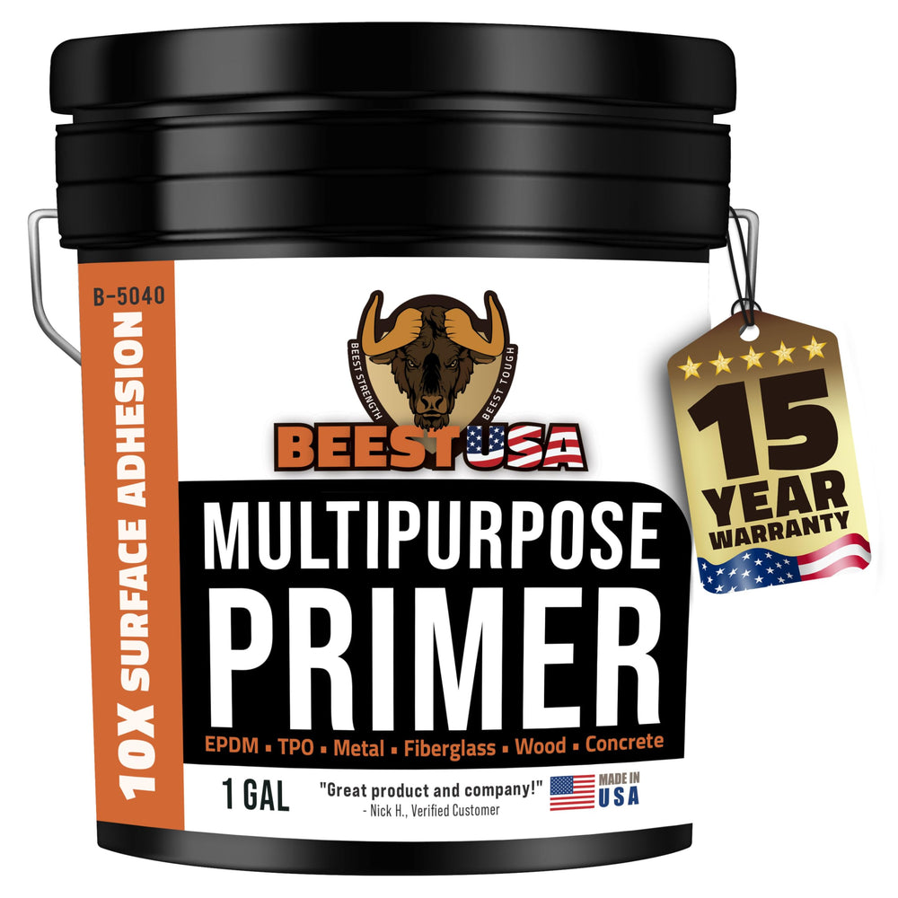 BEEST primer front gallon showing product and coverage benefit