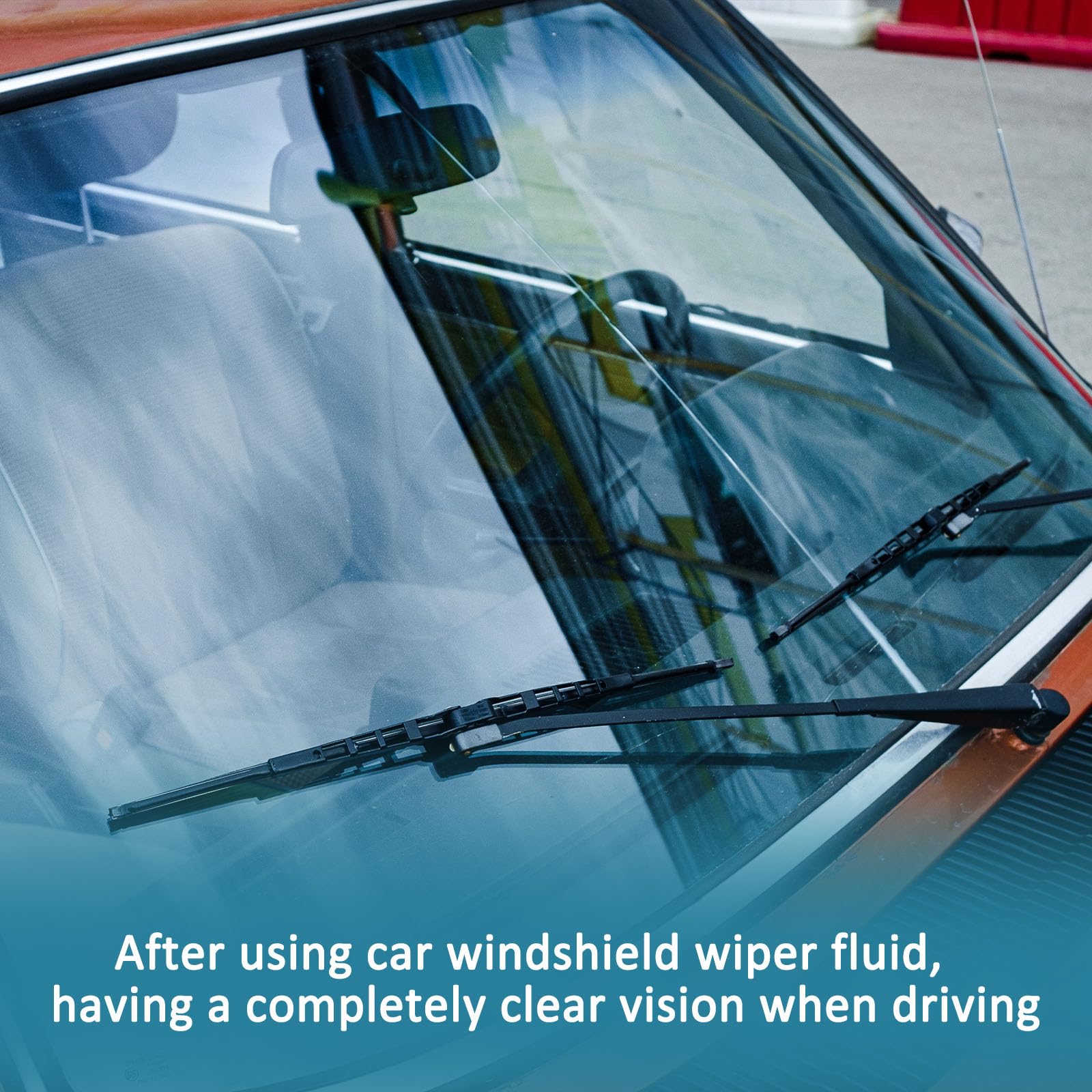 Beieverluck wipers cleaning windshield after tablet use, reduces streaking