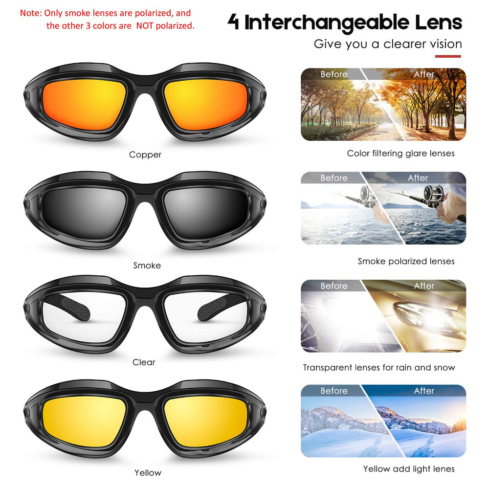 BELINOUS clear MLC lens detail for night and low-light visibility