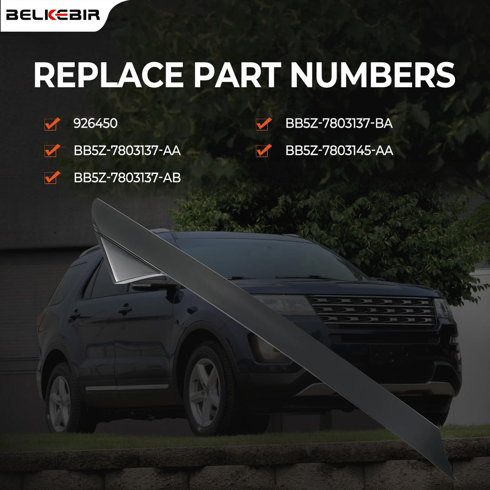 BELKEBIR pre-installed clips detail highlighting secure snap-in installation benefit