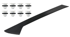 BELKEBIR A-pillar trim front view showing clean OEM look and improved curb appeal