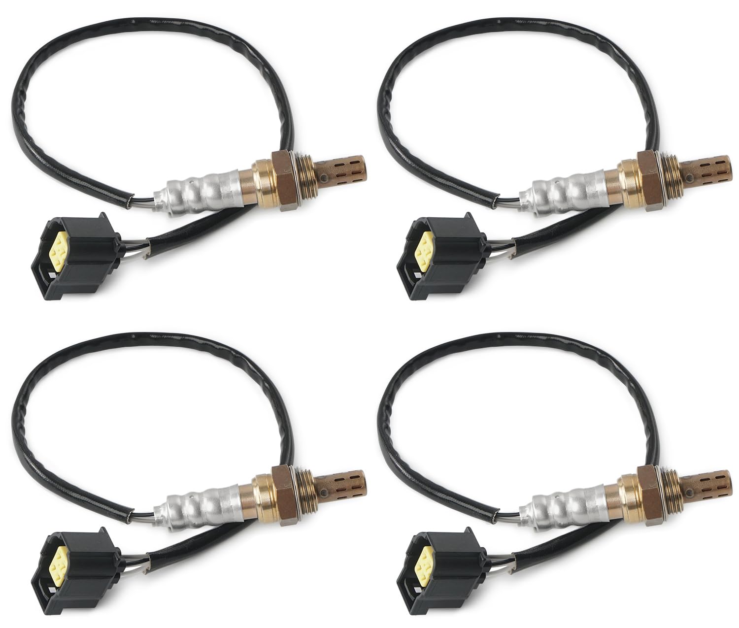 BELKEBIR front packaging showing four oxygen sensors and benefits of direct fit
