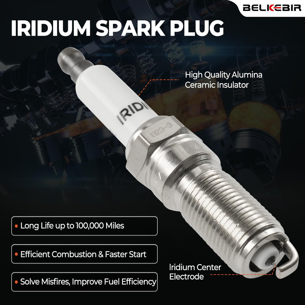 BELKEBIR ignition coil installed in engine bay illustrating plug-and-play fit and easier maintenance
